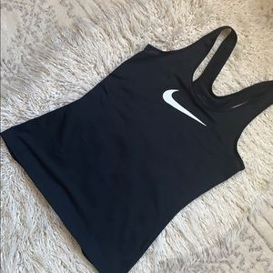 Black nike fri-fit tank size small